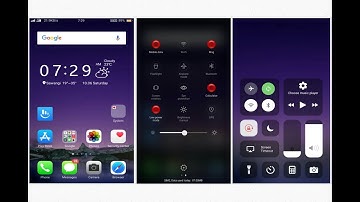 OPPO (ColorOS) theme Dark iOS 11 HD | Realme All .A37.A3s.F7.F9