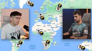 Jugué 2vs2 con un JUGADOR PROFESIONAL de Geoguessr