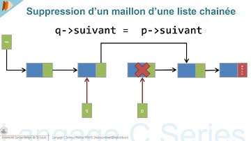 LC Series Listes chainees 10 - Suppression d’un maillon d’une liste chainée