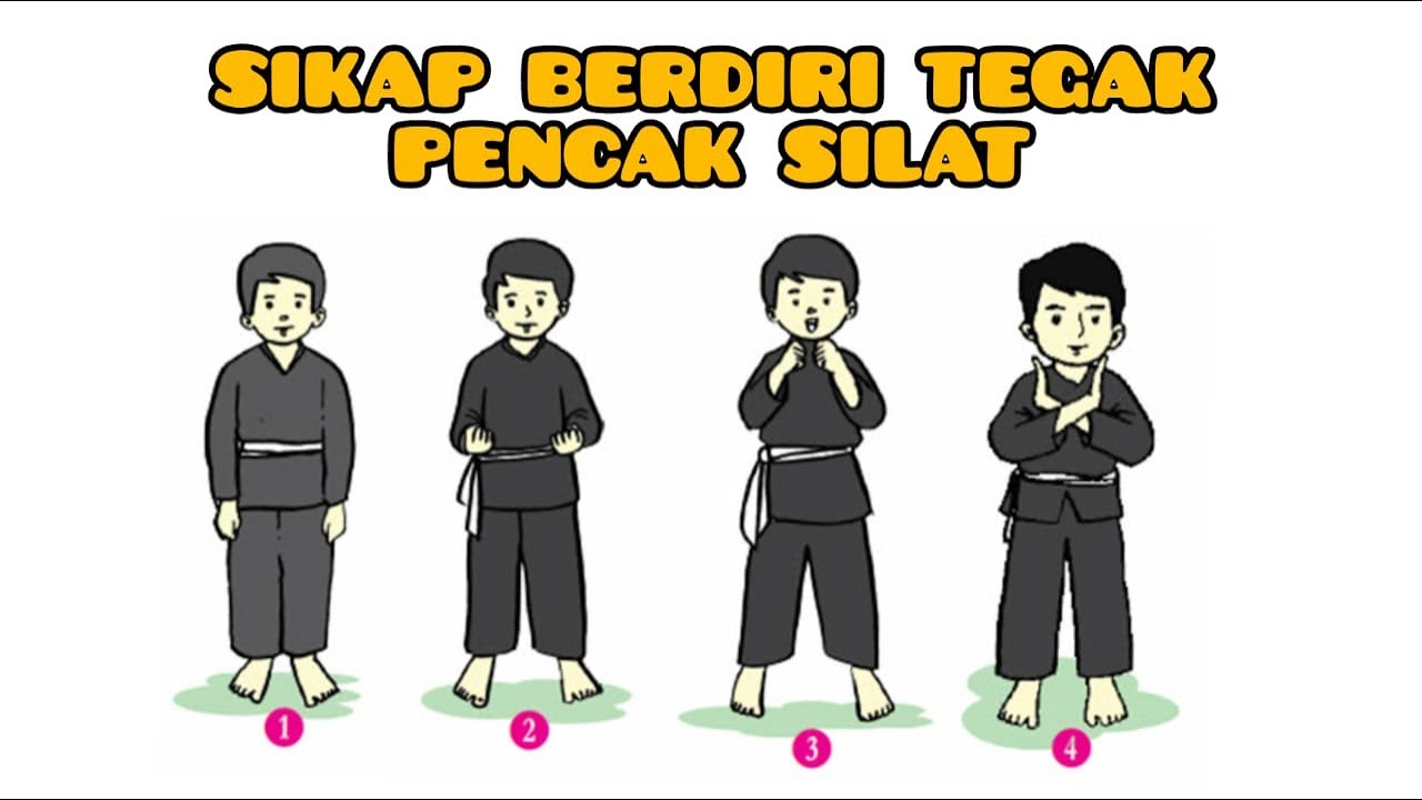 4 Sikap Berdiri Tegak Dalam Pencak Silat Youtube 4 Sikap Berdiri Tegak Dalam Pencak Silat Youtube