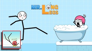 Mr Long Legs (WEEGOON) - All Levels 1-50 - Funny Stickman - Gameplay Walkthrough Android iOS