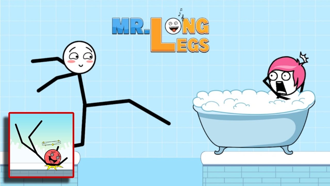 Mr Long Legs (WEEGOON) - All Levels 1-50 - Funny Stickman - Gameplay Walkthrough Android iOS