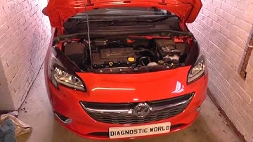 Vauxhall Opel Corsa E O2 Sensor 1 Bank 1 Location