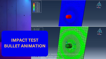 Animation of impact Bullet | ABAQUS CAE