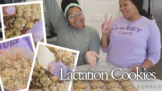 SUPER EASY LACTATION COOKIES RECIPE - BOOST YOUR MILK SUPPLY