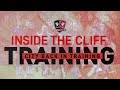 Inside the cliff return to training   exeter city football club