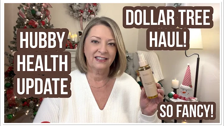 DOLLAR TREE HAUL | Hubby Health Update | FABULOUS NEW FINDS | LOVE DT😁 #haul #dollartree 