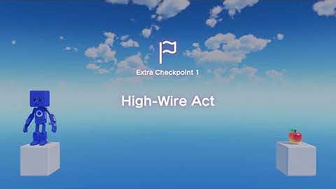 Extra Checkpoint 1 🎮 High-Wire Act🎮Game Builder Garage Tutorials✹Switch✹No Commentary #aup