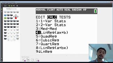 Getting correlation statistic (r-value)  on TI-84 calculator