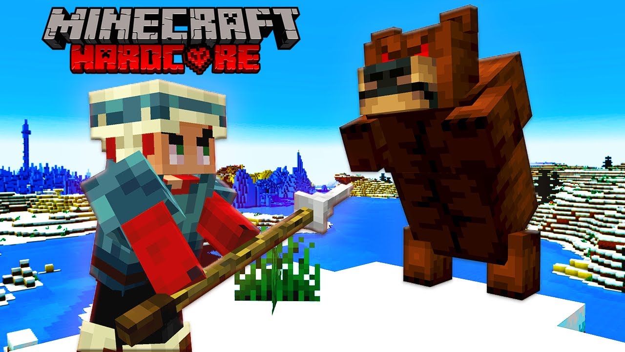 PRZETRWAŁEM ROK w TOTALNEJ DZICZY w Minecraft HARDCORE