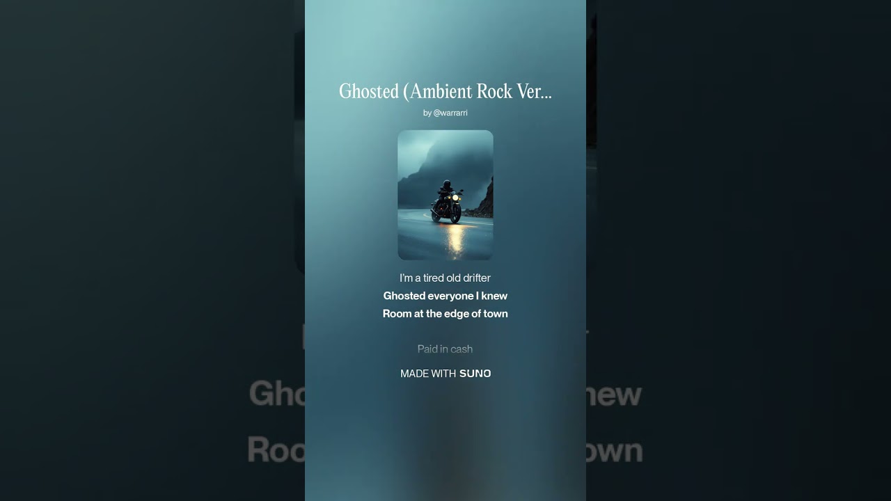 Ghosted Ambient Rock Version