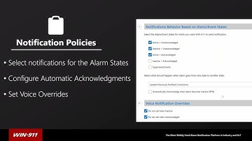 WIN-911 2021: Notification Policies, Operator Workspace, & Announcer