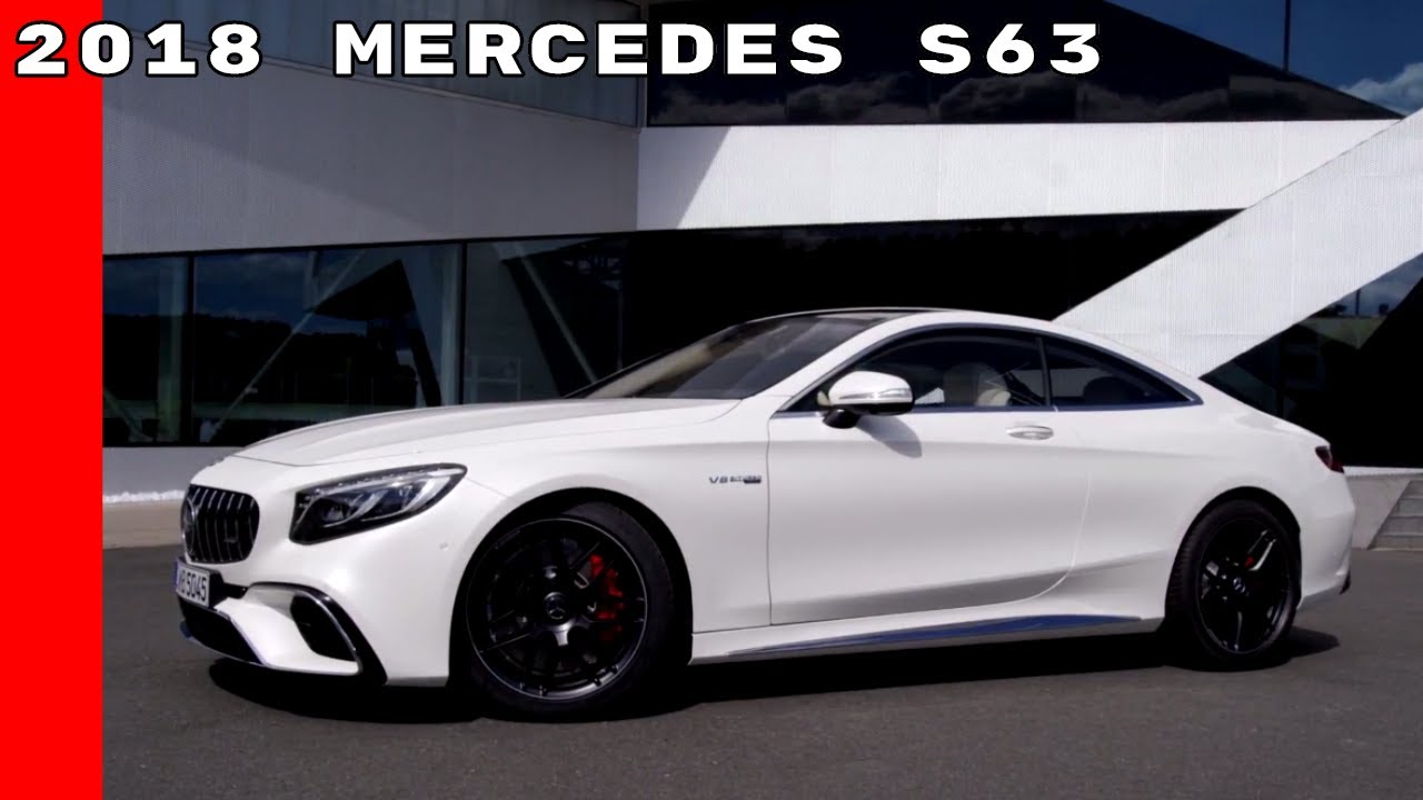 2018 Mercedes S63 Coupe