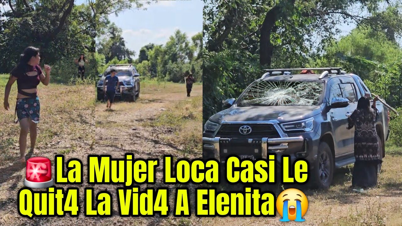 La Mujer Ioca Destruye El Carro De Noe A Garrot4zos Y Lo Deja Todo Ray4do