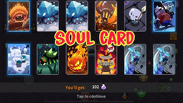 MY HEROES: DUNGEON RAID | SOUL CARD TUTORIAL SHOWCARE, WAY TO INCREASE BATTLE POINTS QUICKLY