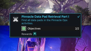 Pinnacle Data Pad Retrieval Part I (All Four Locations)