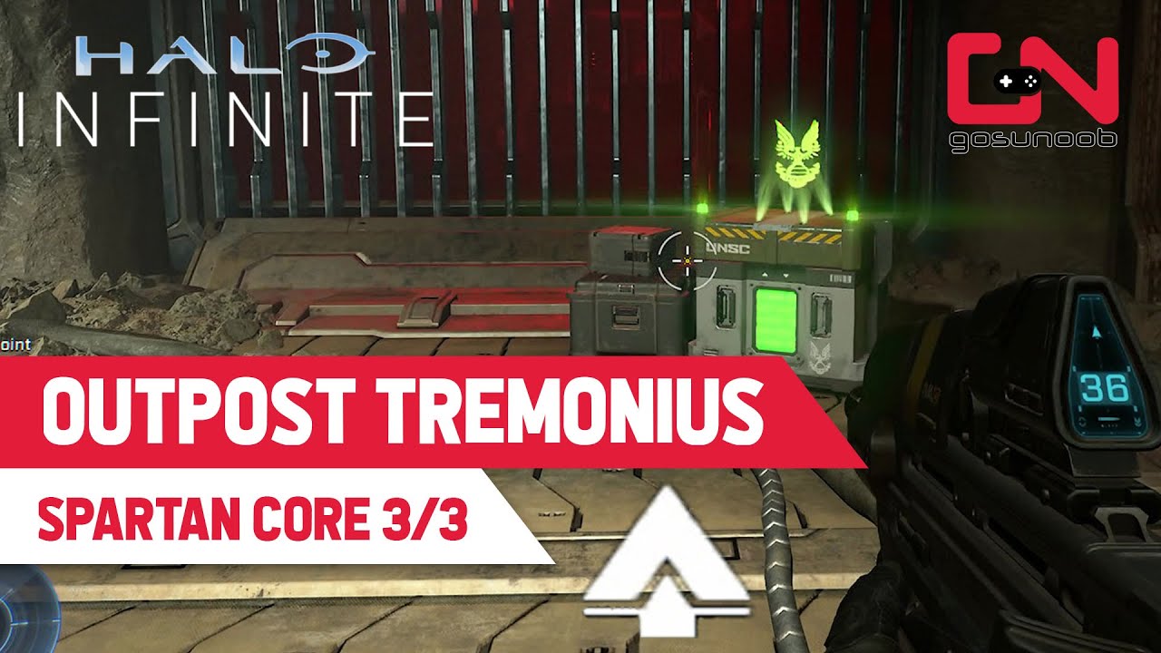 Outpost Tremonius SPARTAN CORE Locations in Halo Infinite YouTube