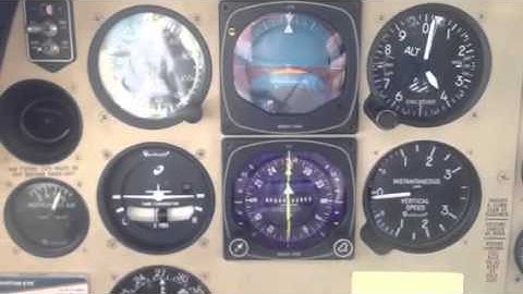 Attitude indicator gyro tumble
