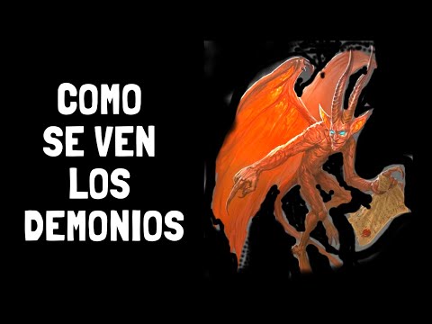 Video: Como Se Ven Los Demonios