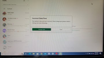 How To Windows 10 WhatsApp Problem Full Tutorial || Incorrect Date/Time