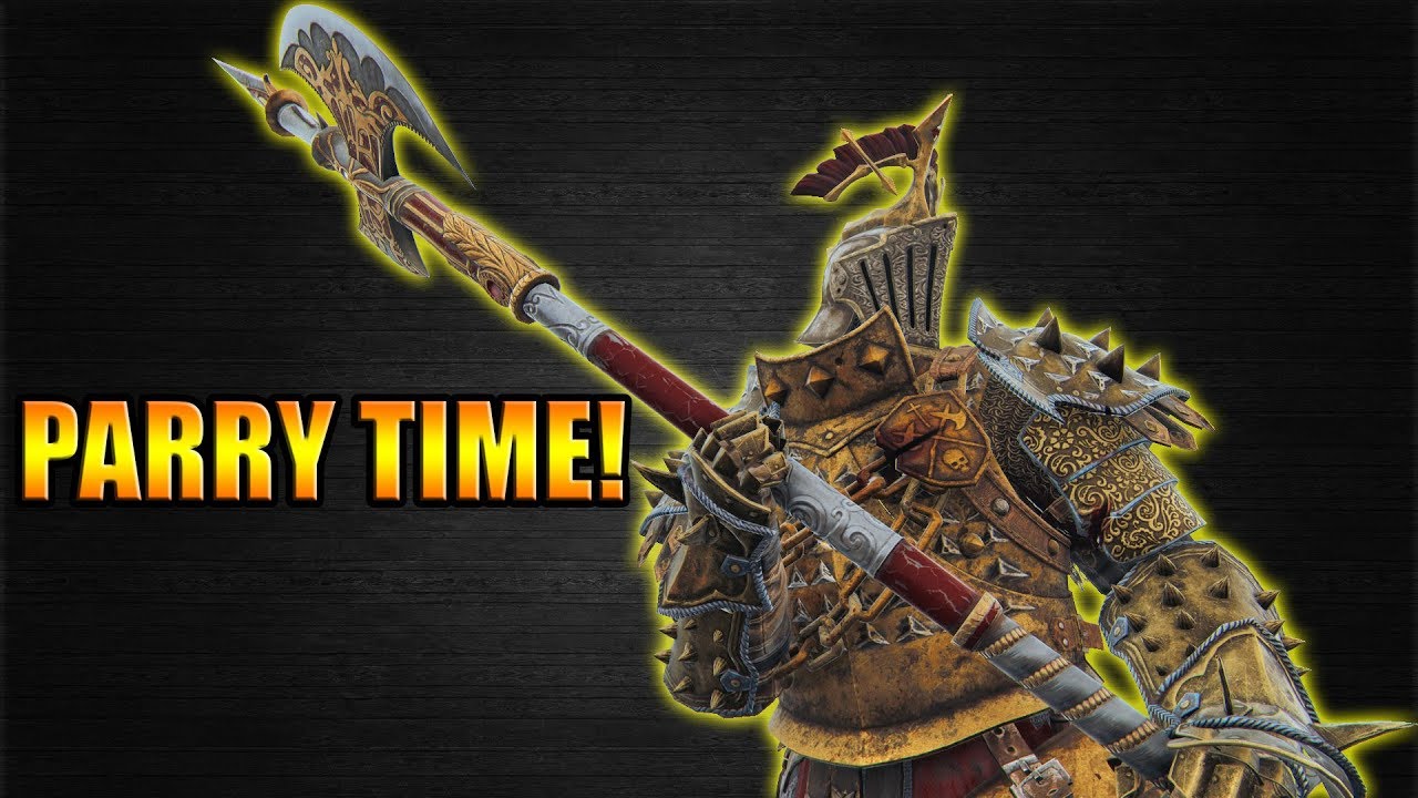 Parry Time! - Lawbringer [For Honor] - YouTube