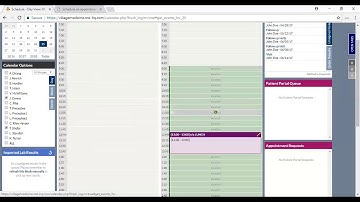 Scheduling Walk through 2017 08 23