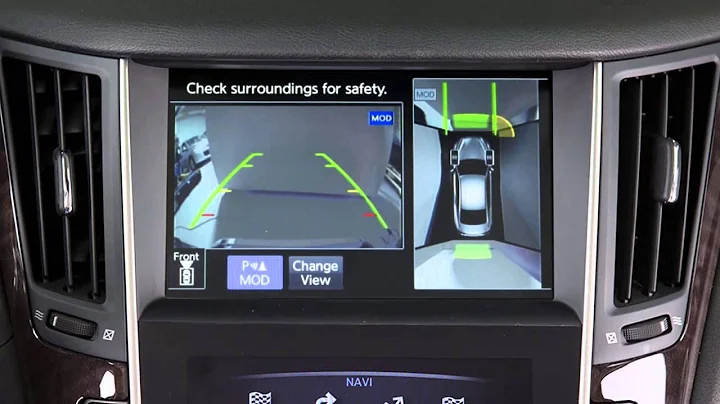 2015 Infiniti Q50 - Back-up Collision Intervention (BCI) System (if so equipped)