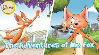 The Adventures of Mr. Fox I  Fox and Grapes I Gingerbread Man I Bedtime Stories I The Teolets by The Teolets Official Channel 238,085 views 4 years ago 7 minutes, 53 seconds