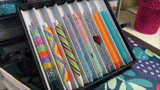 Crafters Rhinestone Pens DIY