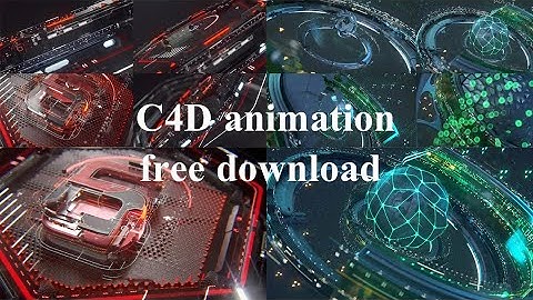 c4d and octane animation project files free download