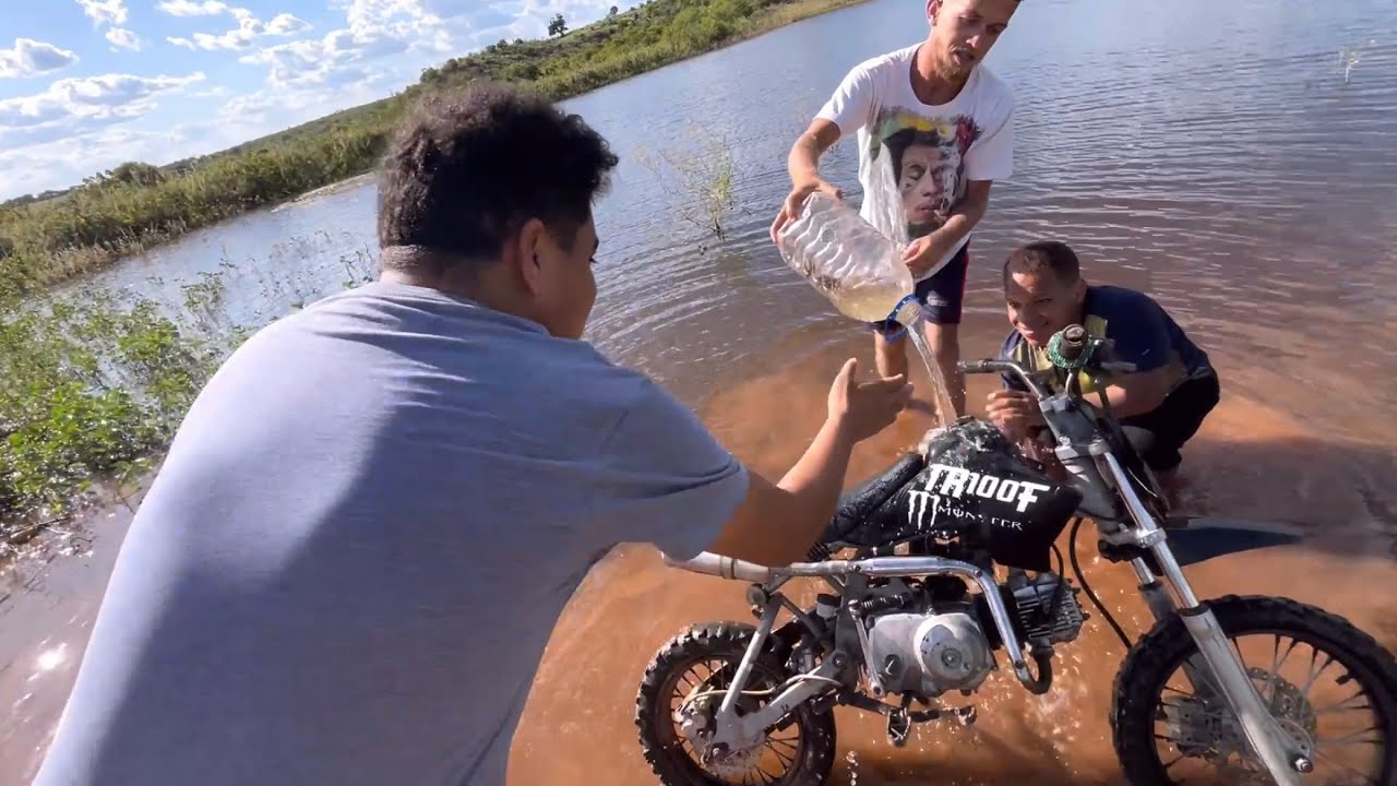 ACABARAM COM A MINI MOTO DO BRUTINHO