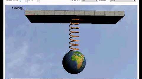 MBDyn Elastic Contact 1D