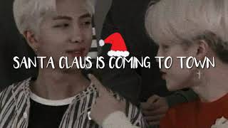 (BTS) Santa Claus Is Coming To Town - Rm & Jimin // Sub español