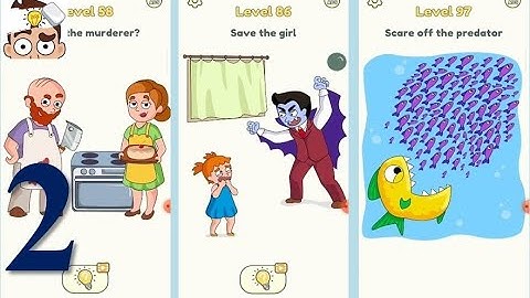 DOP 2 Delete One Part - Gameplay Walkthrough Part 2 - Level 51-100 (iOS, Android)