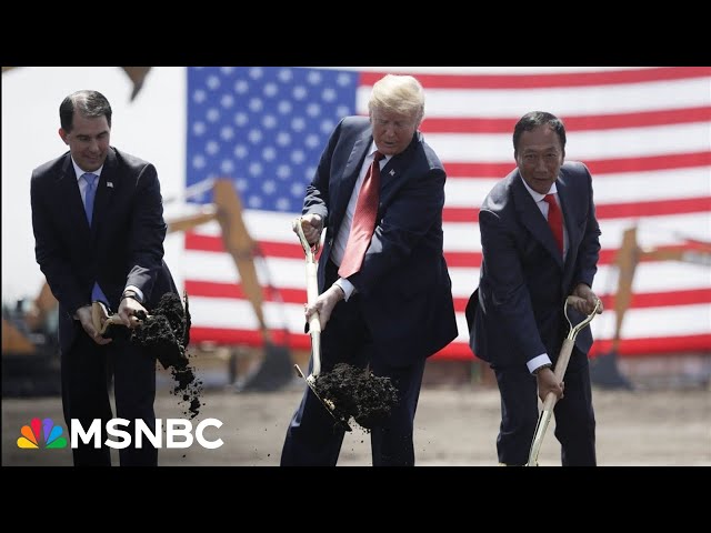 Biden trolls Trump over Foxconn 