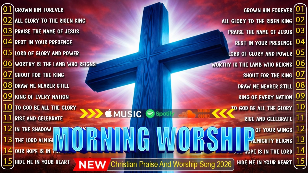 Morning Worship Music 2026 ✝️ | Hillsong Praise Songs with Lyrics | Christian Worship Playlist