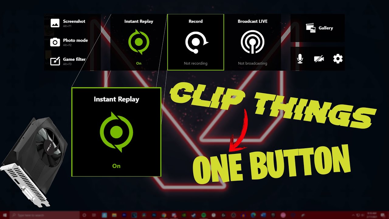 How to clip things on pc (one button to clip) - YouTube