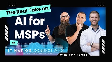 The Real Take on AI for MSPs at IT Nation Connect 2025 | Pax8