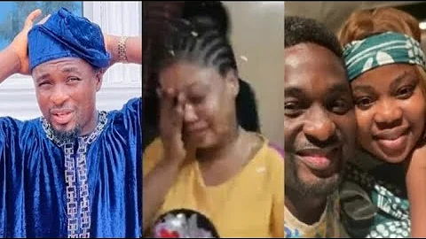 Yoruba movie actress, Seyi Edun reacts after her husband Adeniyi Johnson wish G!RLFRIEND on her DAY