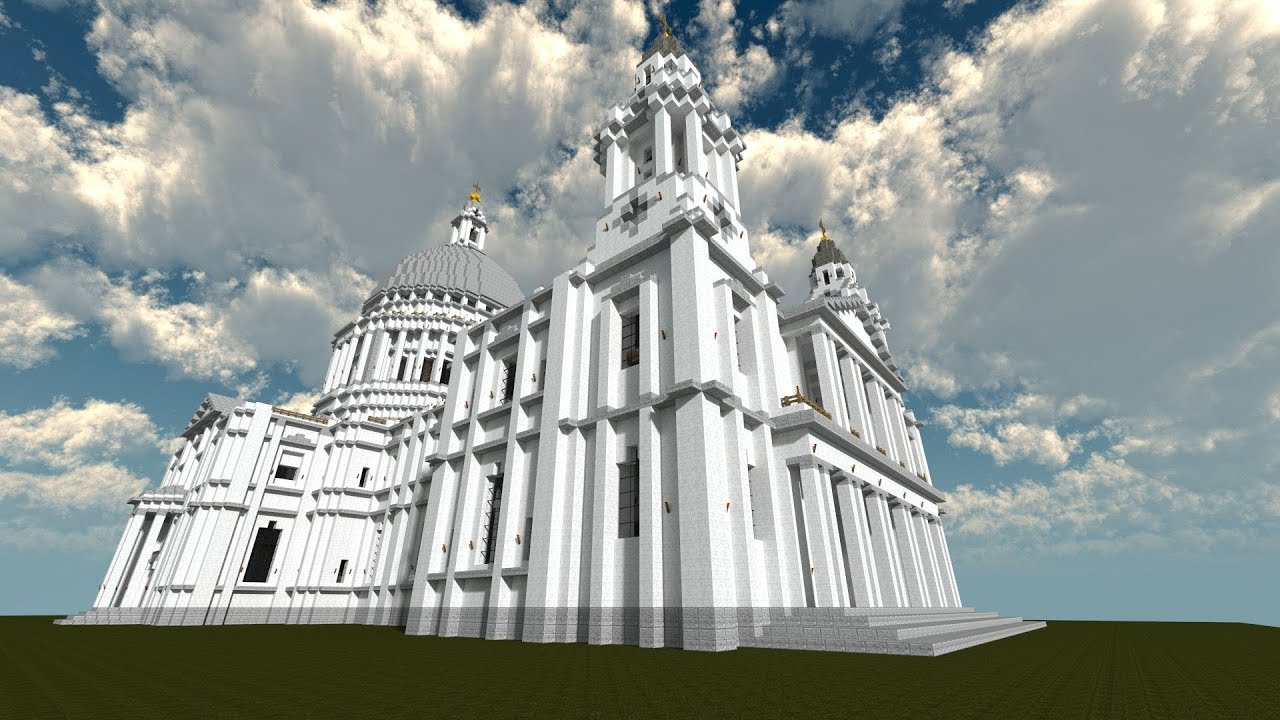 MINECRAFT CATHEDRAL: St.Paul´s Cathedral 1:1 [HD] - YouTube