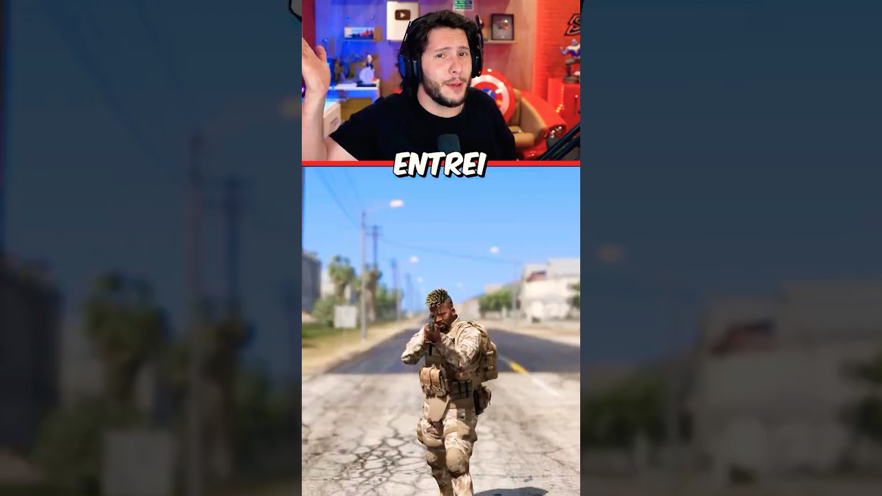 VIREI SOLDADO DO EXÉRCITO NO GTA 5!