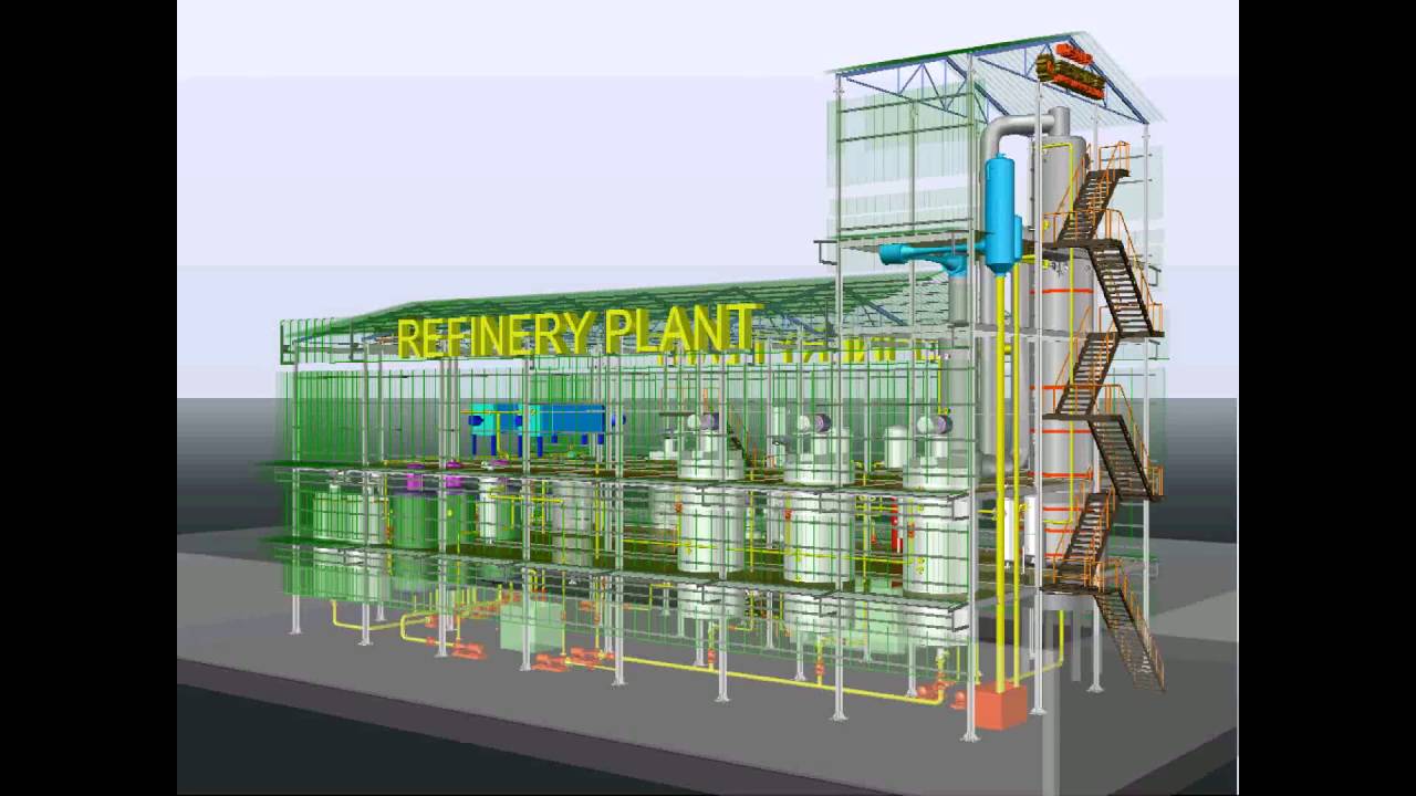 Edible oil refinery plant YouTube