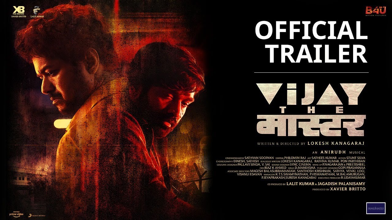 Vijay the Master   Official Trailer  Anirudh Ravichander  Vijay  Malavika