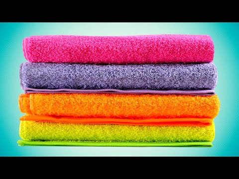 Как отстирать махровые полотенца в домашних условиях