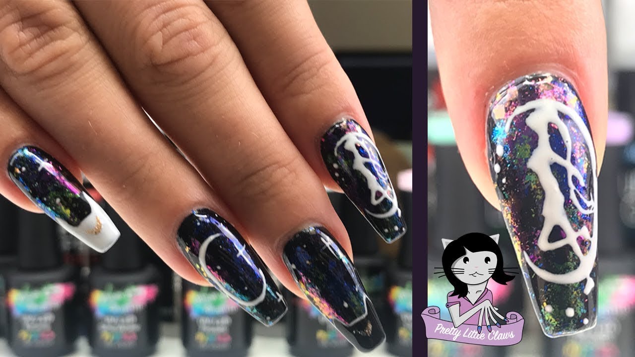 Sailor Moon Anime Style Nail Art Design Full Look Tutorial Youtube