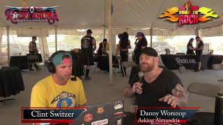 Danny Worsnop (Asking Alexandria)- Rocklahoma Interview 2023