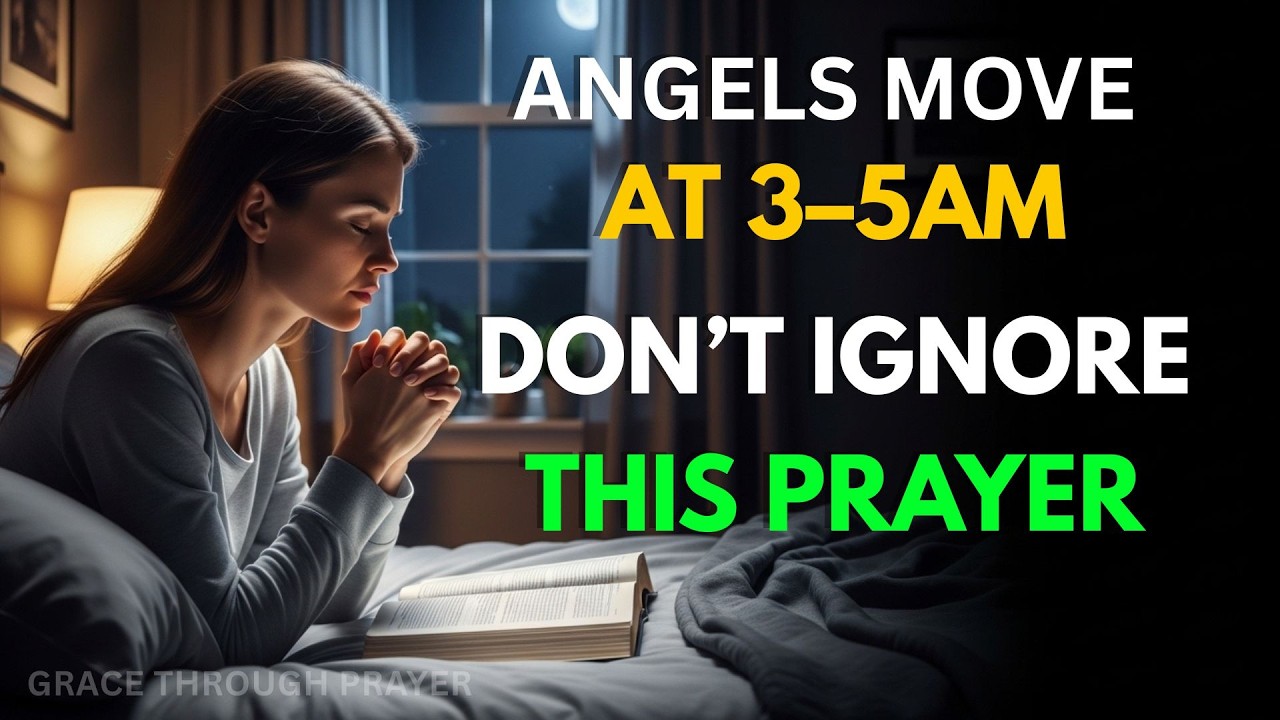 Say This Prayer When You Wake Up Between 3am - 5am | A Powerful Prayer ...