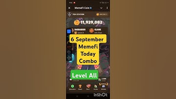 DescriptionMemefi Secret Reward Combo Today | 6/09/2024 | Memefi 5,000,000 Coins Code