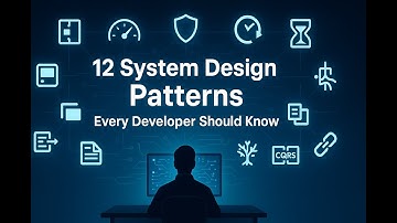 12 Essential System Design Patterns Explained with Real World Analogies!