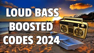LOUD BASS BOOSTED Roblox Ids (WORKING 2023)